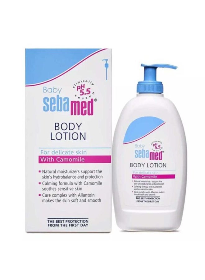 Sebamed Baby Body Lotion For Delicate Skin, 400ml - Image 3